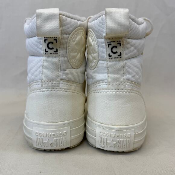 CONVERSE CTAS White All-Terrain Hi Cold Fusion Counter Climate Wmns 8 / Mens 6 - Picture 4 of 9